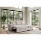 Coltare - Coltar extensibil, catifea champagne beige, APARTMENT 205cm