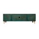 Comode - Comoda TV design vintage Golden Sunset 180cm turcoaz