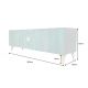 Comode - Comoda TV design vintage Golden Sunset 180cm turcoaz