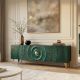 Comode - Comoda TV design vintage Golden Sunset 180cm turcoaz