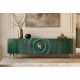 Comode - Comoda TV design vintage Golden Sunset 180cm turcoaz