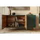 Comode - Comoda design vintage Golden Sunset 140cm turcoaz