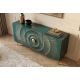 Comode - Comoda design vintage Golden Sunset 140cm turcoaz
