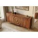 Comode - Comoda design vintage Golden Sunset 180cm maro