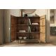 Comode - Comoda inalta design vintage Golden Sunset 120cm turcoaz