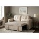 Canapele - Canapea extensibila, catifea champagne beige, SMART 140cm