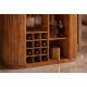 Comode - Bar din lemn de mango, marmura alba TRES CHIC 120cm