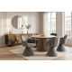 Scaune - Scaun pivotant AMBIENTO tesatura Chenille gri