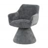 Scaun pivotant AMBIENTO tesatura Chenille gri