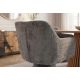 Scaune - Scaun pivotant AMBIENTO tesatura Chenille gri