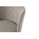 Seturi scaune, HoReCa - Set 2 scaune stil retro LYON tesatura gri-bej