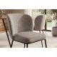Seturi scaune, HoReCa - Set 2 scaune stil retro LYON tesatura gri-bej