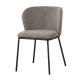 Seturi scaune, HoReCa - Set 2 scaune stil retro LYON tesatura gri-bej
