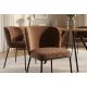Seturi scaune, HoReCa - Set 2 scaune stil retro LYON tesatura maro