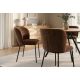 Seturi scaune, HoReCa - Set 2 scaune stil retro LYON tesatura maro