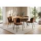 Seturi scaune, HoReCa - Set 2 scaune stil retro LYON tesatura maro