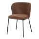 Seturi scaune, HoReCa - Set 2 scaune stil retro LYON tesatura maro