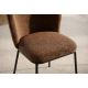 Seturi scaune, HoReCa - Set 2 scaune stil retro LYON tesatura maro