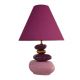 Veioze - Lampa de masa decorativa STONES OF ECSTASY 60cm roz auriu