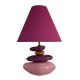 Veioze - Lampa de masa decorativa STONES OF ECSTASY 60cm roz auriu