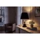 Veioze - Lampa de masa decorativa STONES OF ZEN 45cm negru argintiu