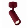 Spot aplicat directionabil cu bec GU10 Linca burgundy 
