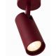 Plafoniere cu spoturi, Spoturi aplicate - Spot aplicat directionabil cu bec GU10 Linca burgundy