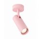 Plafoniere cu spoturi, Spoturi aplicate - Spot aplicat directionabil cu bec GU10 Linca roz pastel