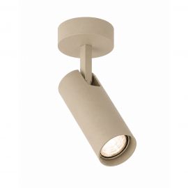 Plafoniere cu spoturi, Spoturi aplicate - Spot aplicat directionabil cu bec GU10 Linca taupe