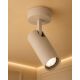 Plafoniere cu spoturi, Spoturi aplicate - Spot aplicat directionabil cu bec GU10 Linca taupe