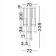 Pendule, Lustre suspendate - Lustra cu 16 Pendule tub subtire aluminiu auriu si negru LED NOEMI