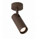 Spot aplicat directionabil cu bec GU10 Linca maro