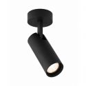 Spot aplicat directionabil cu bec GU10 Linca negru