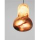 Pendule, Lustre suspendate - Lustra, Pendul din alabastru maro PIERO