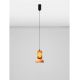 Pendule, Lustre suspendate - Lustra, Pendul din alabastru maro PIERO