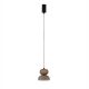 Pendule, Lustre suspendate - Lustra, Pendul din alabastru maro PIERO