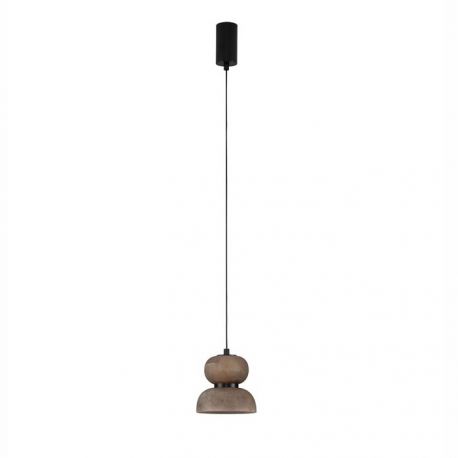 Pendule, Lustre suspendate - Lustra, Pendul din alabastru maro PIERO