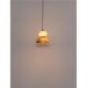 Pendule, Lustre suspendate - Lustra, Pendul din alabastru maro PIERO