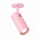 Spot incastrat directionabil cu bec GU10 Linca roz pastel