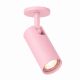 Spoturi tavan fals - Spot incastrat directionabil cu bec GU10 Linca roz pastel