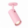 Spot incastrat directionabil cu bec GU10 Linca roz pastel