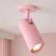 Spoturi tavan fals - Spot incastrat directionabil cu bec GU10 Linca roz pastel