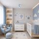 Spoturi tavan fals - Spot incastrat directionabil cu bec GU10 Linca blue pastel