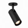 Spot incastrat directionabil cu bec GU10 Linca negru