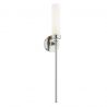 Aplica de perete stil elegant PRESTON nickel/sticla opal