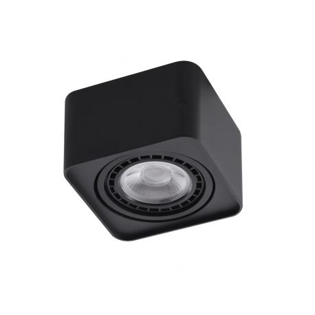 Plafoniere cu spoturi, Spoturi aplicate - Spot aplicat PAOLA 1 230V BK