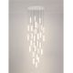 Corpuri de iluminat Lustre pentru casa scarii - Lustra casa scarii cu Pendule din alabastru DILETTO