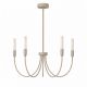 Candelabre, Lustre - Candelabru cu 5 brate AUGUSTINE taupe/alb