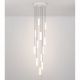 Pendule, Lustre suspendate - Lustra cu 12 Pendule din alabastru DILETTO