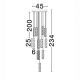 Pendule, Lustre suspendate - Lustra cu 12 Pendule din alabastru DILETTO
